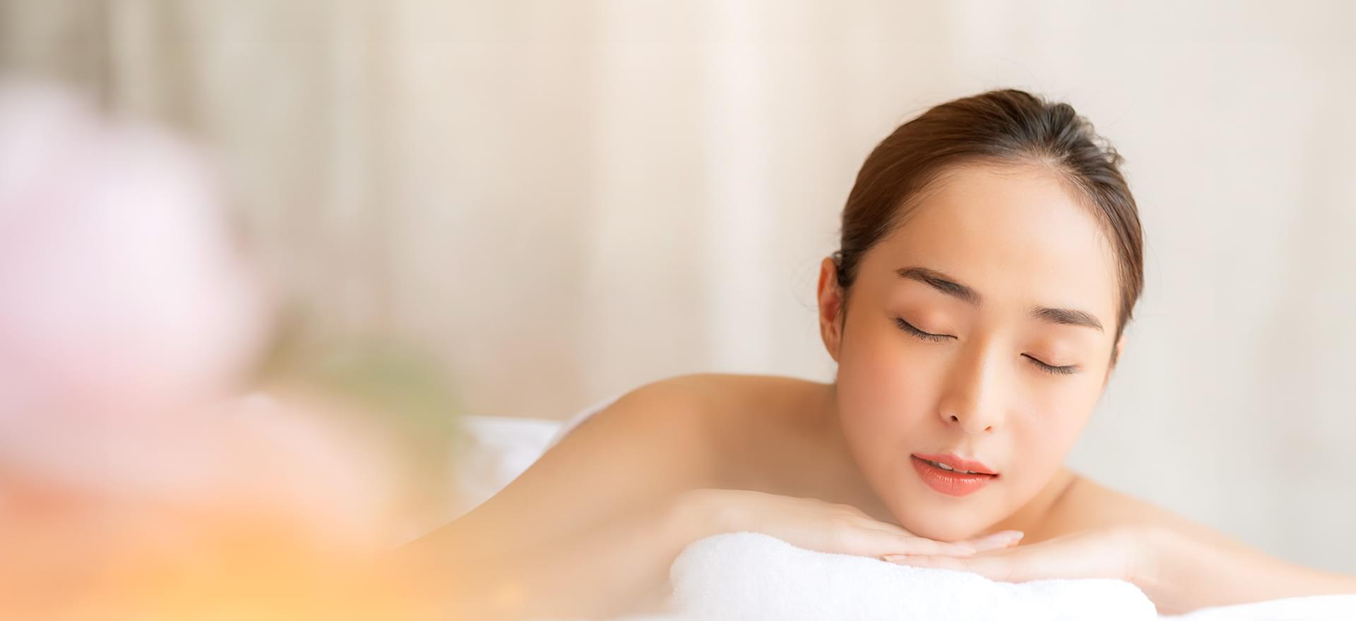 わたしを大切にする癒しのスパ・タイムを。